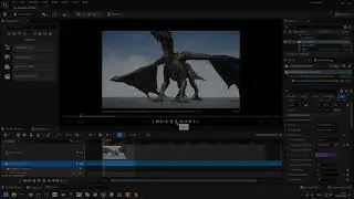 Stone Dragon rig from Maya to Unreal sequencer