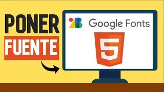 👉 como Poner GOOGLE FONTS en HTML 😱