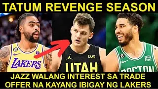 TRADE OFFER ng Lakers BINASURA ng Jazz | Lakers Win | Tatum BUMABAWI Talaga!