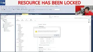 Communications Resource Has Been Locked by Another CCW Instance