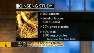 Ginseng can ease cancer fatigue: study