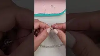 5-Minute Crafts Handmade Crystal Anklet Bracelet You Can Make Fast #diy #shorts #ytshorts #jewelry