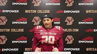 Football: Cameron Martinez Media Availability (Oct. 21, 2024)