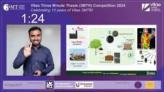 Vitae 3MT® 2024 Finalist, Muhammad Muddasar, University of Limerick