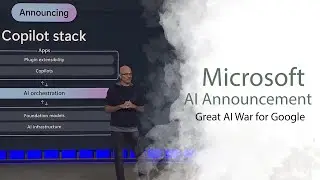 Microsoft AI Announcment | AI war to Google