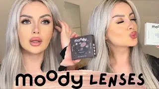 MOODY LENSES | first impression + try on