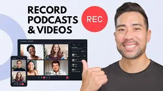 How To Record High-Quality Video Podcasts // A Riverside.fm Tutorial and Best Zoom Alternative