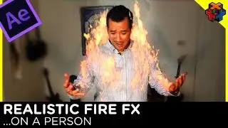 🔥 Realistic Fire on People 🔥 After Effects Tutorial