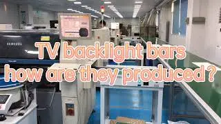 LED TV backlight bars How to produce and process LED TV Backlight