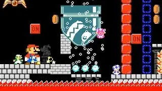 Super Mario Maker 2 - Online Multiplayer Co-op #21