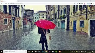 CSS Rain animation effect with lightning| Pure CSS Animation | No Javascript | No jQuery |