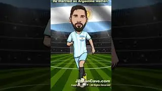 MESSI: JB is a SMART Guy Because... Argentina Argentine JBManCave.com #Shorts