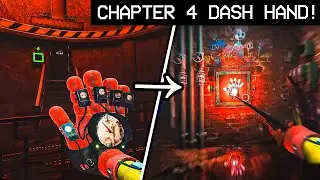 What if we go to CHAPTER 4 & use DASH HAND? (Chapter 4 FANMADE) - Poppy Playtime [Concept Reaction]