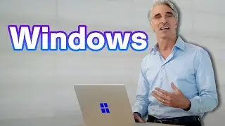 Craig Federighi loves Windows