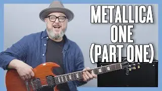 Metallica One Guitar Lesson + Tutorial (Intro + Opening Solo)