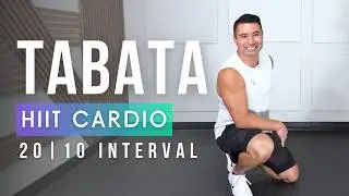 Bodyweight TABATA Workout | Sweaty Full Body Cardio Training