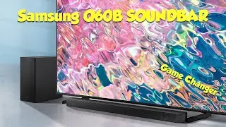 Try out the soundbar on Samsung Q60B 4K Television to get an immersive experience!