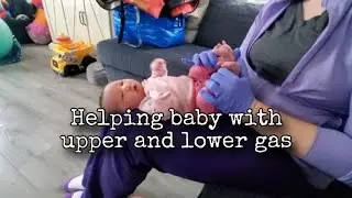 Helping baby pass gas
