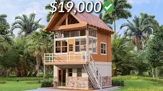 (6x7 Meters) COZY House Design | 2 Storey House Tour (2 Bedrooms) | VERY Original House