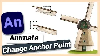 Change Center of Rotation or Anchor Point | Adobe Animate CC Tutorial