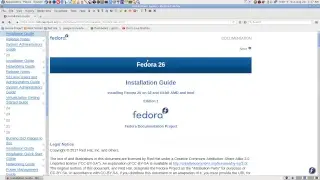 ASRock PC install Fedora 26 XFCE Fedora Media Writer to USB Start to Finish Pt8