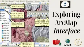 ArcMap Interface | Complete ArcGIS Desktop Course: Beginner To Expert | 2 |  