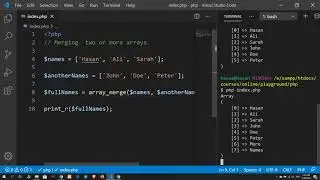 14 Merging two or more arrays | PHP