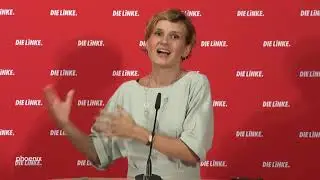 Pressekonferenz mit Katja Kipping (Linke) zur Besteuerung von Tech-Giganten am 17.08.20