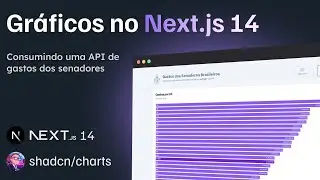 Gráficos no Next.js 14 com shadcn/ui charts | Consumindo uma API de gastos dos senadores