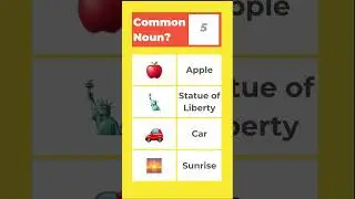 Noun Quiz | English Grammar Quiz