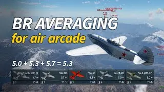 How to use BR Averaging and Presets in War Thunder air arcade