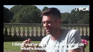 Fast bowler with most test wickets Jimmy Anderson, best advice to young cricketers #ENGVSIND