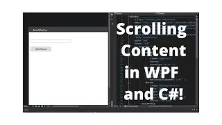 The Scrollviewer in WPF - How to Scroll Content in WPF Part 7