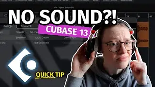 NO SOUND IN CUBASE | Quick Tip Cubase 13