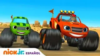 Blaze and the Monster Machines | Salvar el Día | Nick Jr. en Español