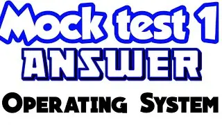 MOCK TEST 1 | | ANSWER | |10 QUESTION SERIES