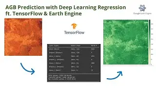Above Ground Biomass Prediction using Deep Learning Regression with Earth Engine and Tensorflow