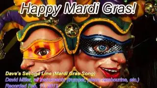 Dave's Second Line (Mardi Gras Song) [Final Mix] - David Miller, trumpet