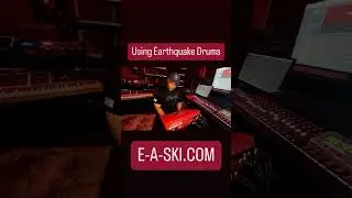 Earthquake Drums. E-A-SKI.COM #easki #drumkits