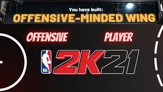 BEST OFFENSIVE MINDED WING on NBA 2K21! BEST SMALL FORWARD 2K21!