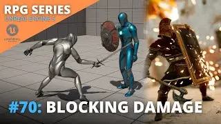 Unreal Engine 5 RPG Tutorial Seires - #70: Blocking Damage