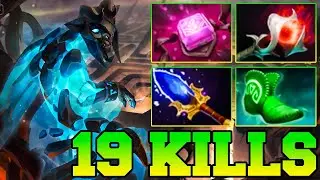 19 Kills Visage Dota 2 Mid Gameplay With 23 Kills !! Visage Best Carry Meta Support 7.35