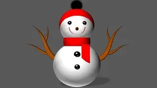 PowerPoint Animation - Snowman in PowerPoint - Snowman in PowerPoint Animation - 3D Snowman ☃️