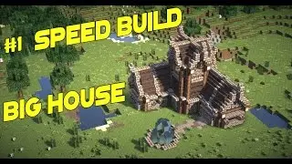 Minecraft - Speed Build Village - Big House #1