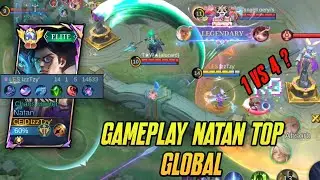 GAMEPLAY NATAN TOP GLOBAL - BEST BUILD NATAN 2024  - NATAN BROKEN DAMAGE - MOBILE LEGEND