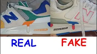 New Balance 997 real vs fake. How to spot fake New Balance 997 sport sneakers