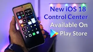 iOS 18 Control Center On Android | Install iOS 18 Control Center From Play Store | Full Setup