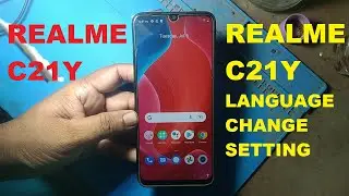 Realme C21Y Language Change Setting & Default English Language