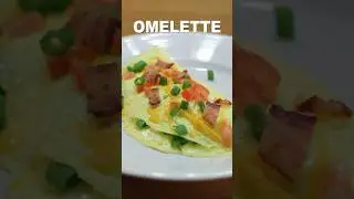 Easy Omelet (Omelette) recipe #shorts