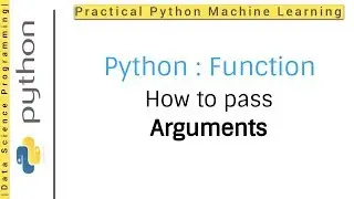 Python 3 Programming Tutorial - Function | How to pass arguments in python functions